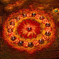 Diwali diyas