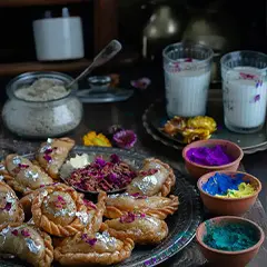 Holi celebration
