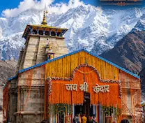 Kedarnath Temple view 2