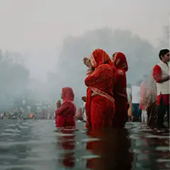 Chhath Puja celebration