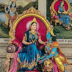 Radha and Krishna