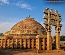 Sanchi Stupa view 2